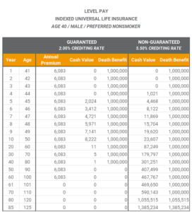 Level Pay Indexed Universal Life Insurance Policy Types